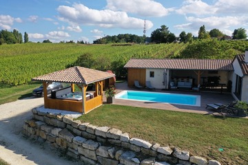 gîte avec piscine la Dordogne